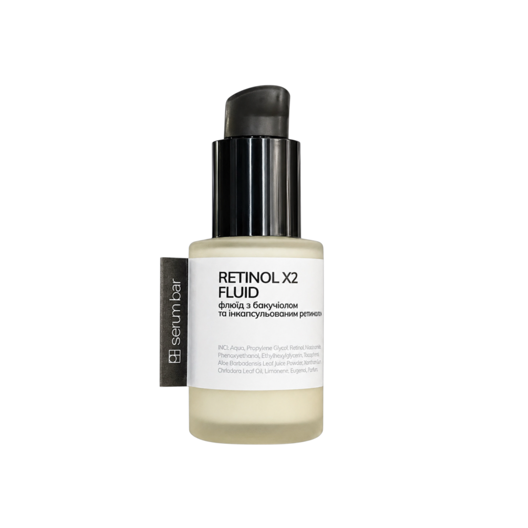 Retinol X2 Fluid Флюїд з бакучіолом та інкапсульованим ретинолом