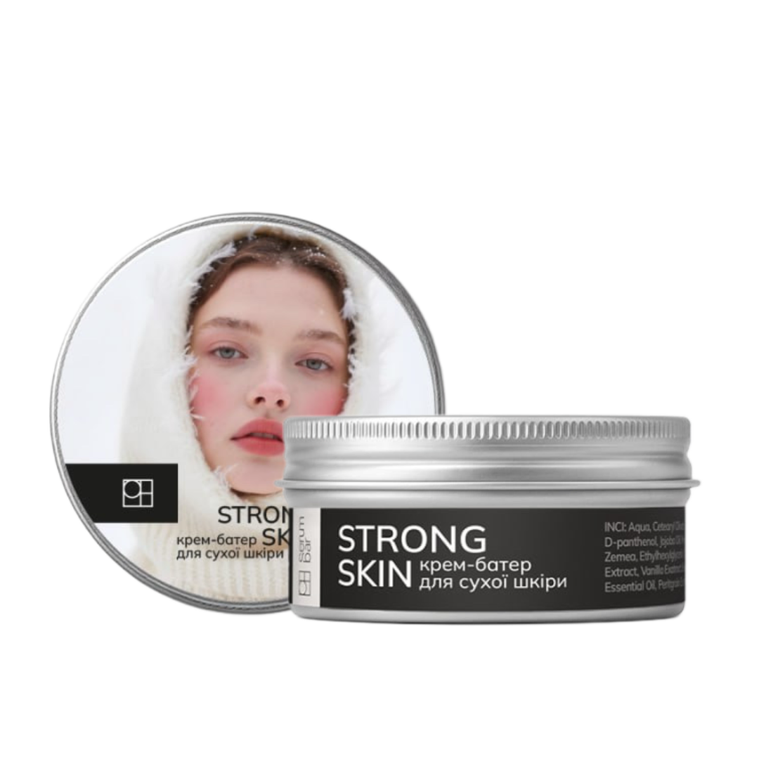 Крем-батер для обличчя, тіла та рук STRONG SKIN до 10.2026