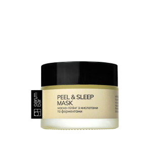 Маска з AHA-кислотами 10%  PEEL & SLEEP + активатор для Carboxy ПОДАРУНОК