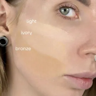 Мінеральна пудра с шимером SPF40 SHIMMER POWDER